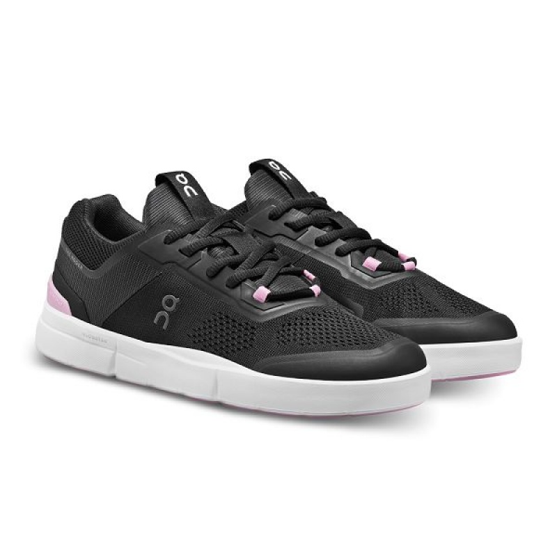 Black Women's On Running THE ROGER Spin Sneakers | 1635087_PH