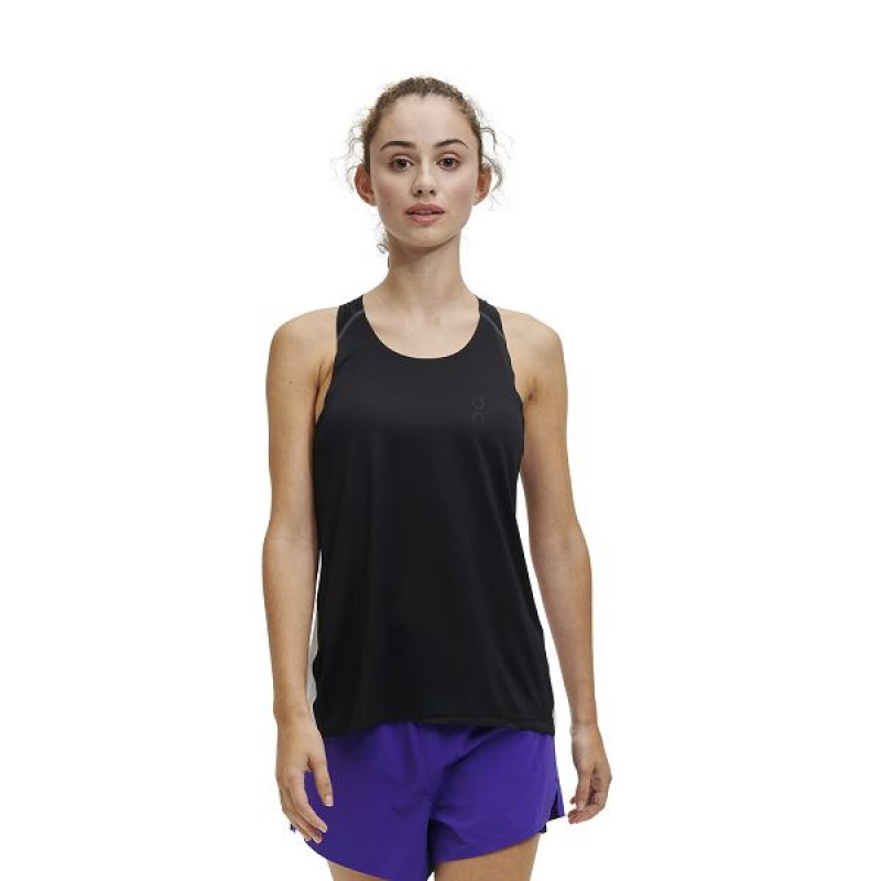 Black Women\'s On Running Tank-T 2 Tanks | 9345082_PH