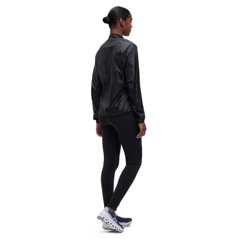 Black Women's On Running Zero Jackets | 9872340_PH