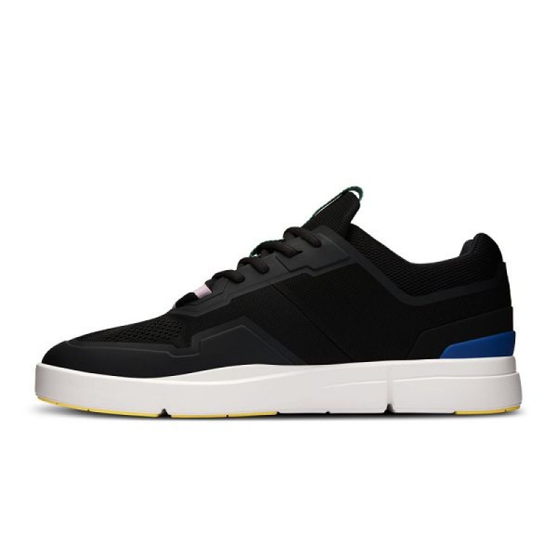 Black / Indigo Men's On Running THE ROGER Spin Sneakers | 3894617_PH