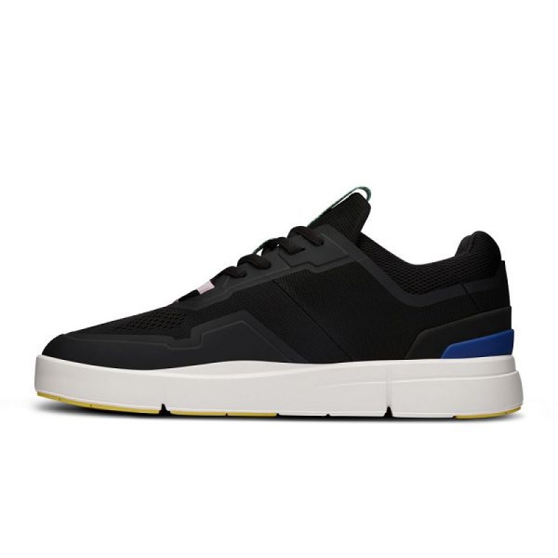 Black / Indigo Women's On Running THE ROGER Spin Sneakers | 851437_PH