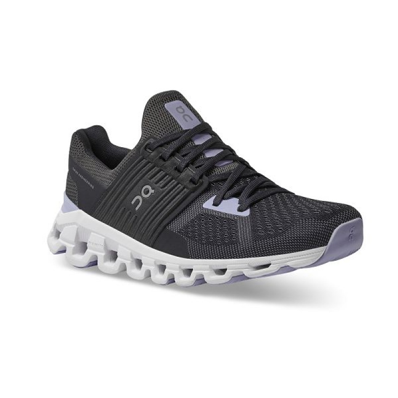 Black / Lavender Women's On Running Cloudswift Road Running Shoes | 2481063_PH