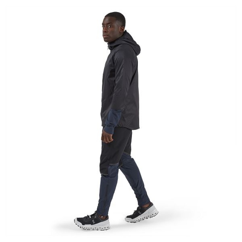 Black / Navy Men's On Running Insulator Jackets | 1563498_PH