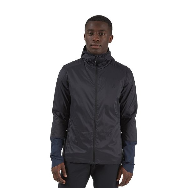 Black / Navy Men\'s On Running Insulator Jackets | 1563498_PH