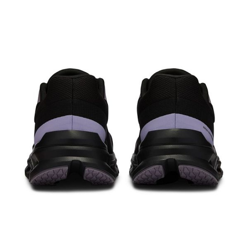 Black / Purple Women's On Running Cloudrunner Road Running Shoes | 4156890_PH