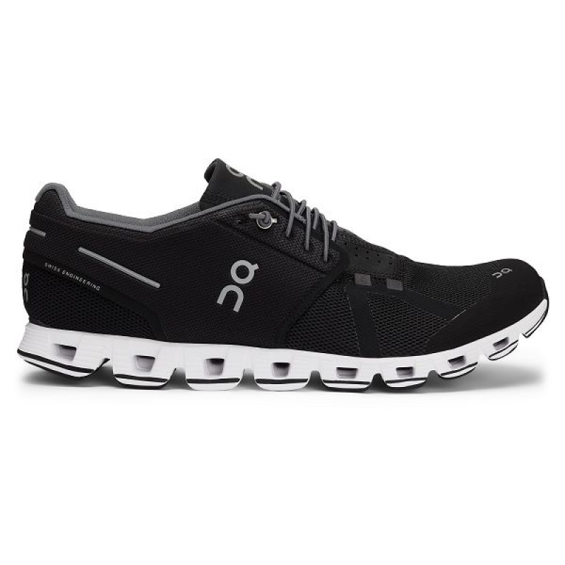 Black / White Men\'s On Running Cloud 2 Sneakers | 735621_PH