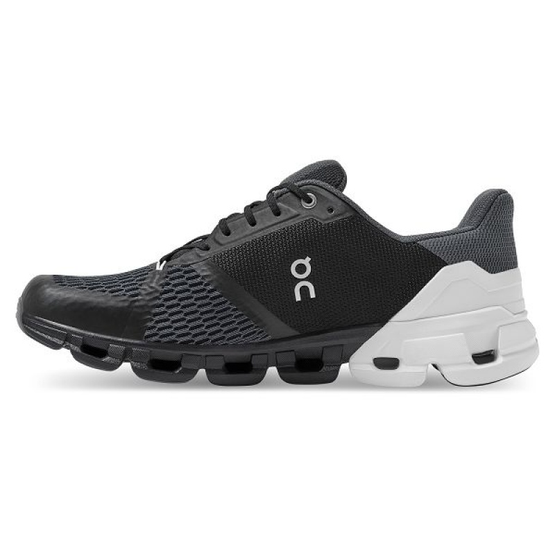 Black / White Men's On Running Cloudflyer 3 Wide Road Running Shoes | 942865_PH