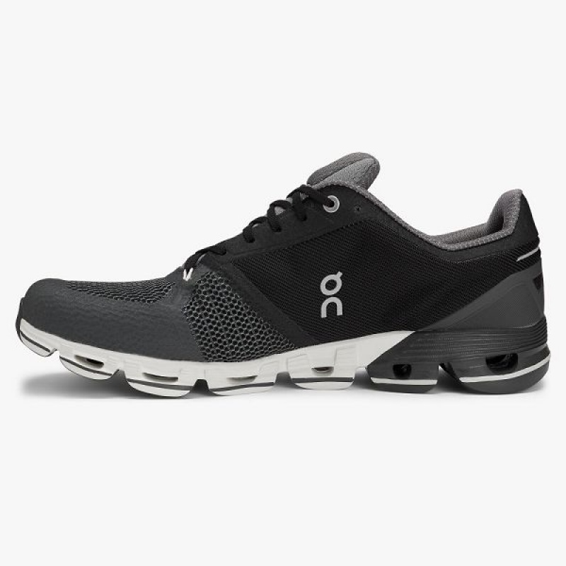 Black / White Men's On Running Cloudflyer 2 Running Shoes | 6197038_PH