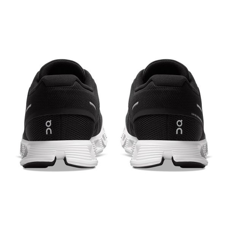 Black / White Women's On Running Cloud 5 Sneakers | 7542310_PH