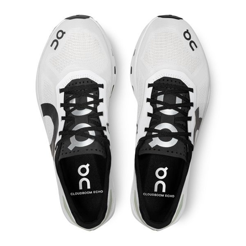 Black / White Women's On Running Cloudboom Echo 1 Road Running Shoes | 581729_PH