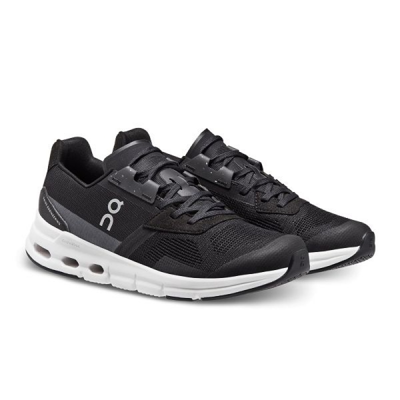 Black / White Women's On Running Cloudrift Sneakers | 7461038_PH