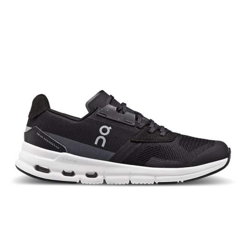 Black / White Women\'s On Running Cloudrift Sneakers | 7461038_PH