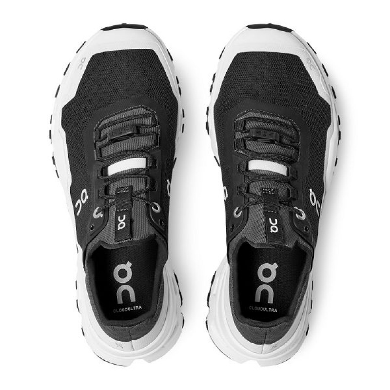 Black / White Women's On Running Cloudultra Trail Running Shoes | 9154837_PH