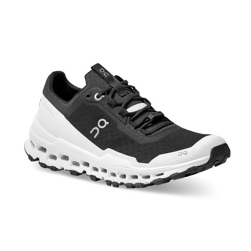 Black / White Women's On Running Cloudultra Trail Running Shoes | 9154837_PH