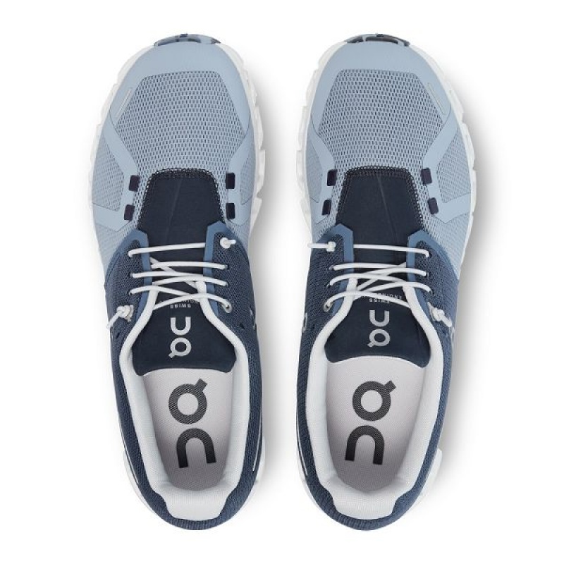 Blue Men's On Running Cloud 5 Fuse Sneakers | 9647802_PH