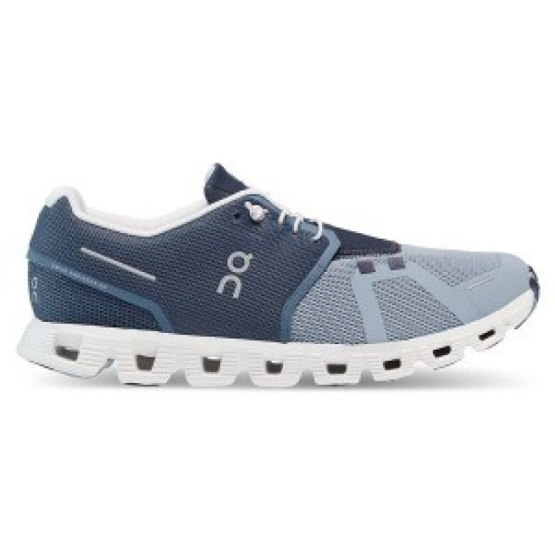 Blue Men\'s On Running Cloud 5 Fuse Sneakers | 9647802_PH