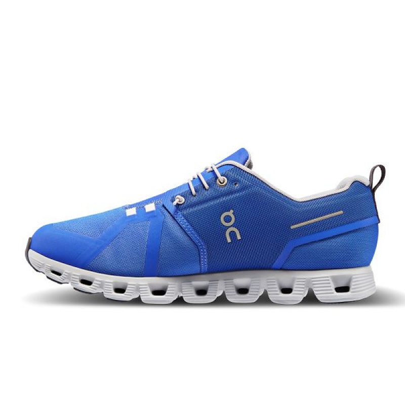 Blue Men's On Running Cloud 5 Waterproof Sneakers | 658427_PH