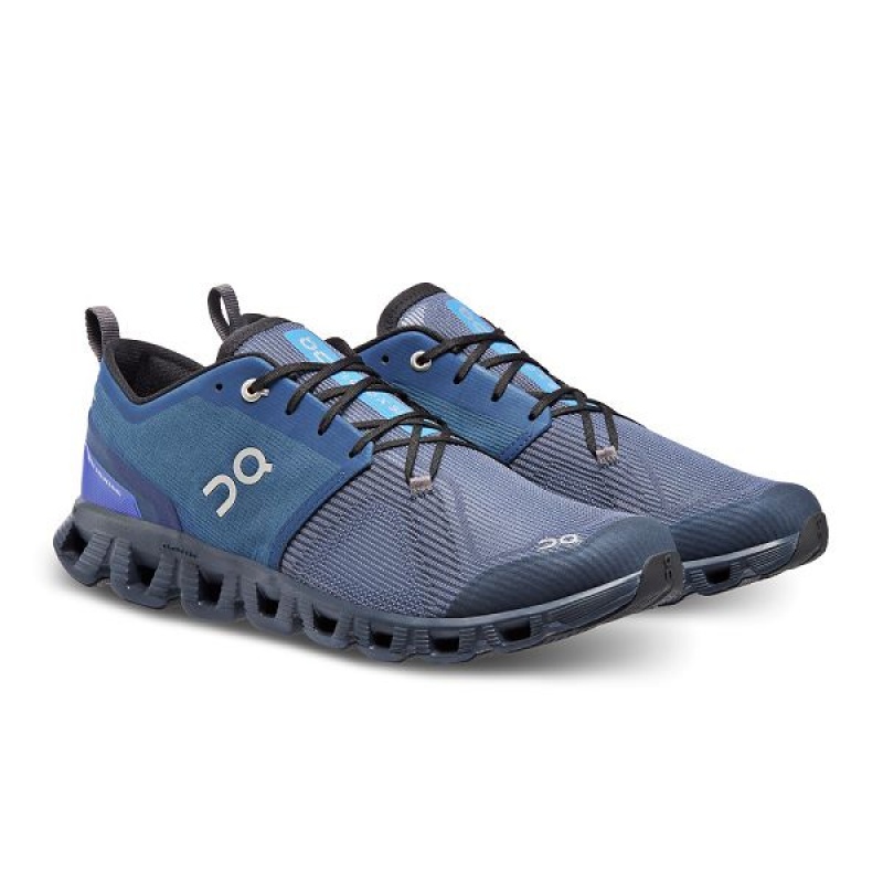 Blue Men's On Running Cloud X 3 Shift Sneakers | 9613420_PH