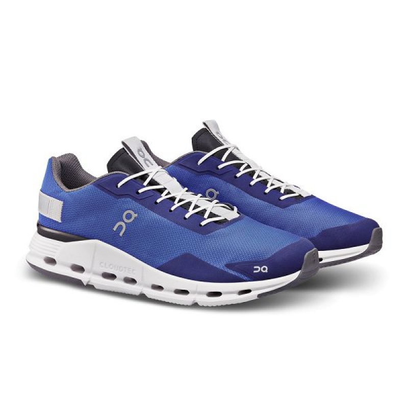 Blue Men's On Running Cloudnova Form Sneakers | 8027513_PH