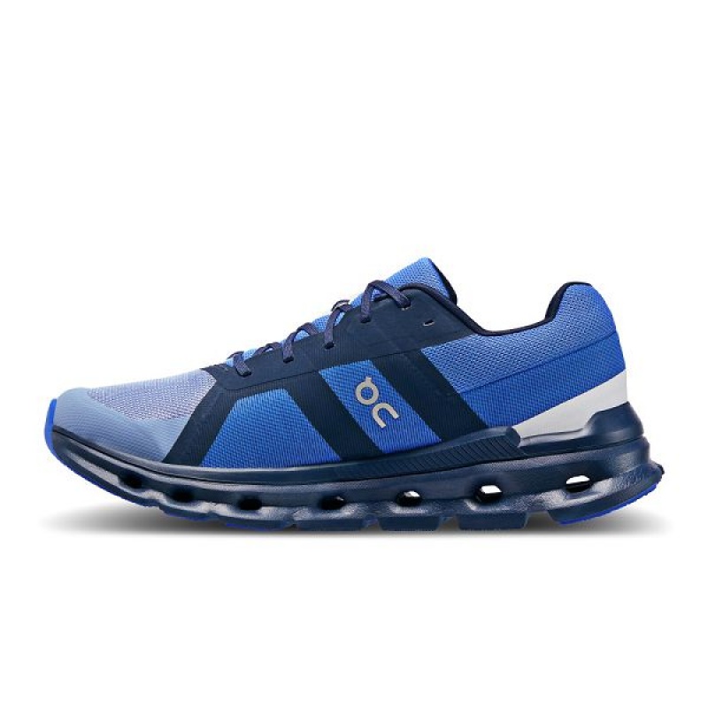 Blue Men's On Running Cloudrunner Road Running Shoes | 3817249_PH