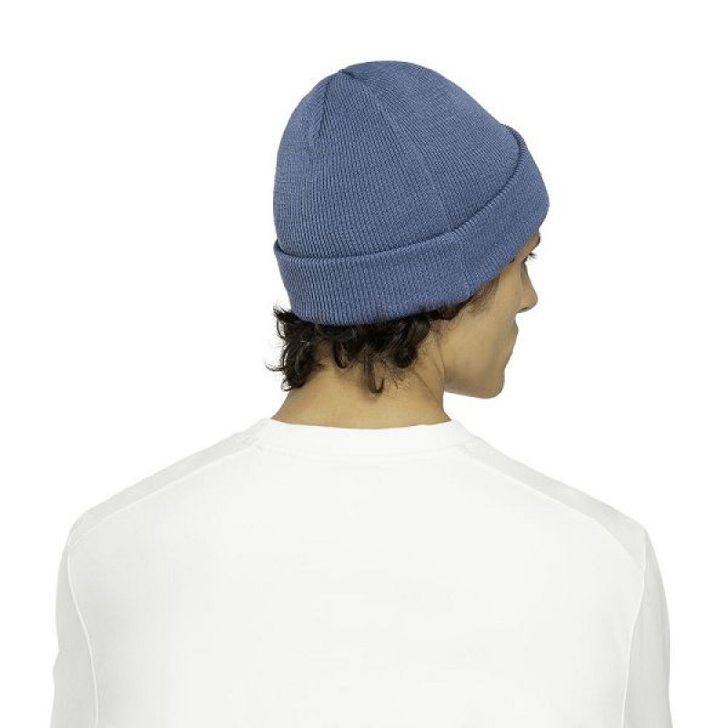 Blue Men's On Running Merino Beanie | 1296407_PH