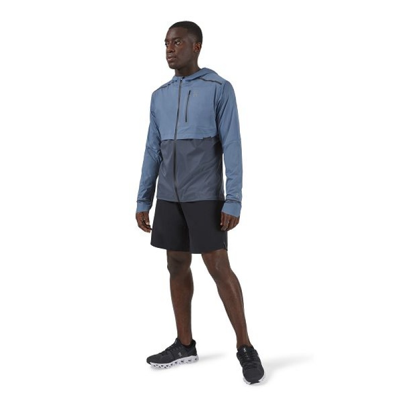 Blue Men's On Running Weather Jackets | 1052746_PH