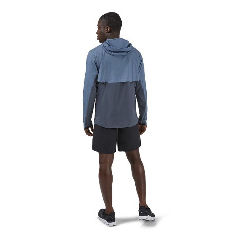 Blue Men's On Running Weather Jackets | 1052746_PH