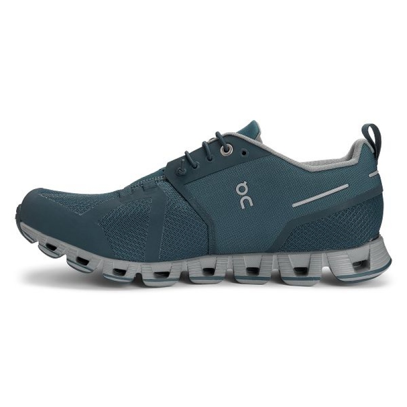 Blue Women's On Running Cloud 2 Waterproof Sneakers | 9427863_PH