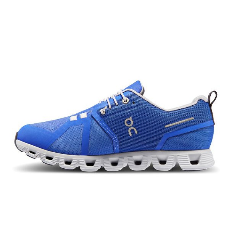 Blue Women's On Running Cloud 5 Waterproof Sneakers | 8263950_PH