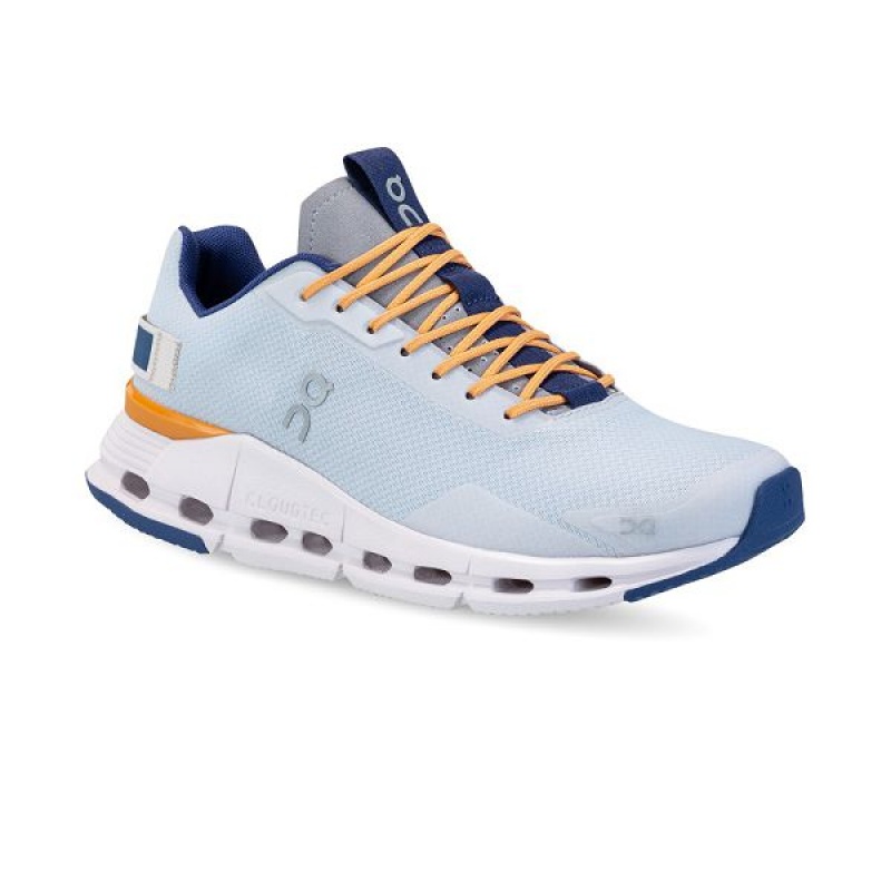 Blue Women's On Running Cloudnova Form Sneakers | 8605729_PH