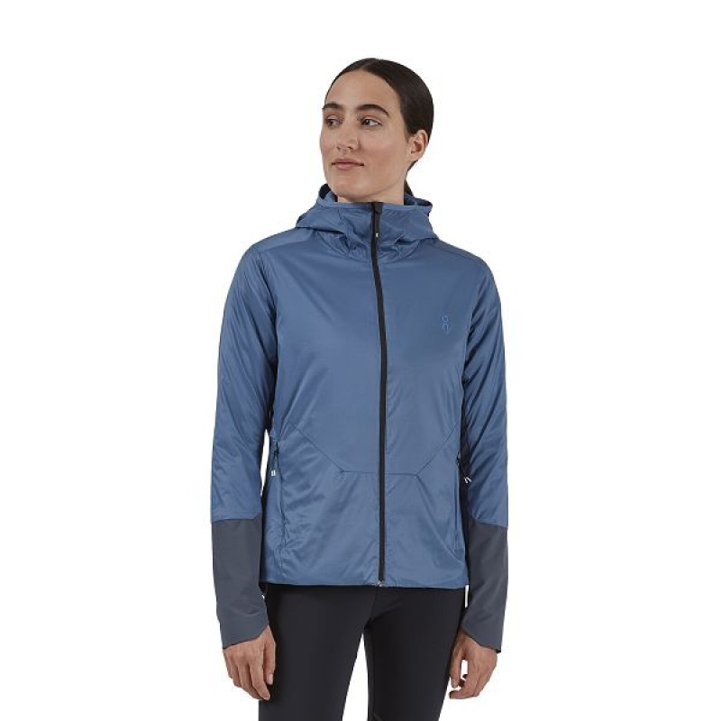 Blue Women\'s On Running Insulator Jackets | 4239067_PH