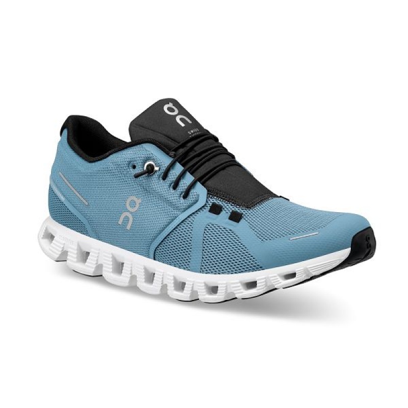 Blue / Black Men's On Running Cloud 5 Sneakers | 8193052_PH