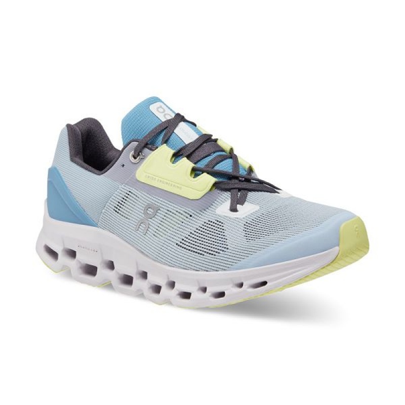 Blue / Lavender Women's On Running Cloudstratus Road Running Shoes | 957384_PH