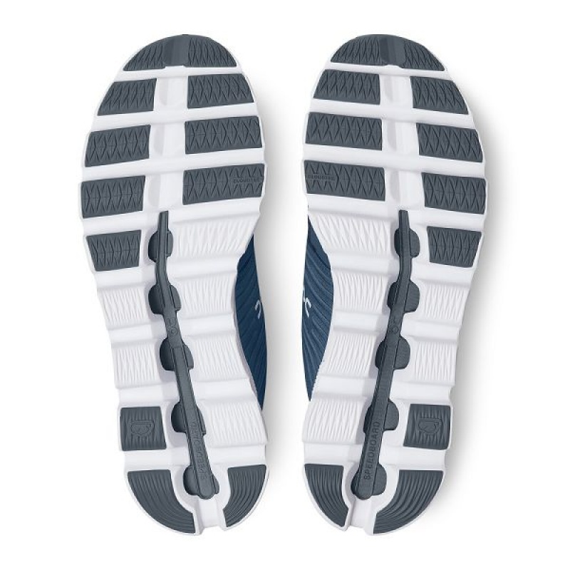 Blue / Navy Men's On Running Cloudswift Road Running Shoes | 7286143_PH