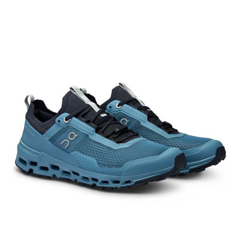 Blue / Navy Men's On Running Cloudultra 2 Trail Running Shoes | 4507918_PH