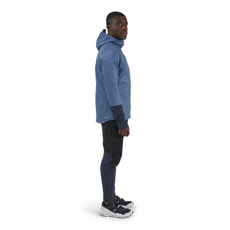 Blue / Navy Men's On Running Insulator Jackets | 2375089_PH