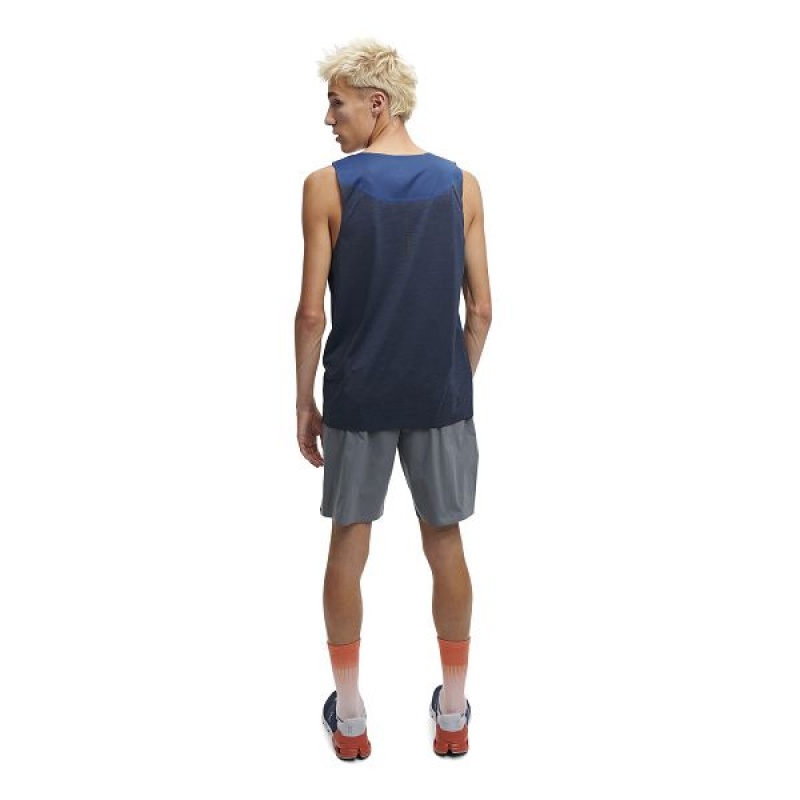 Blue / Navy Men's On Running Tank-T Tanks | 3489061_PH