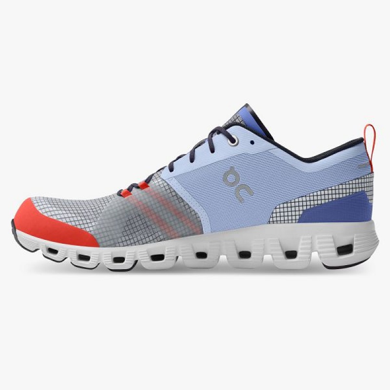 Blue / Orange Men's On Running Cloud X Shift Sneakers | 5738902_PH