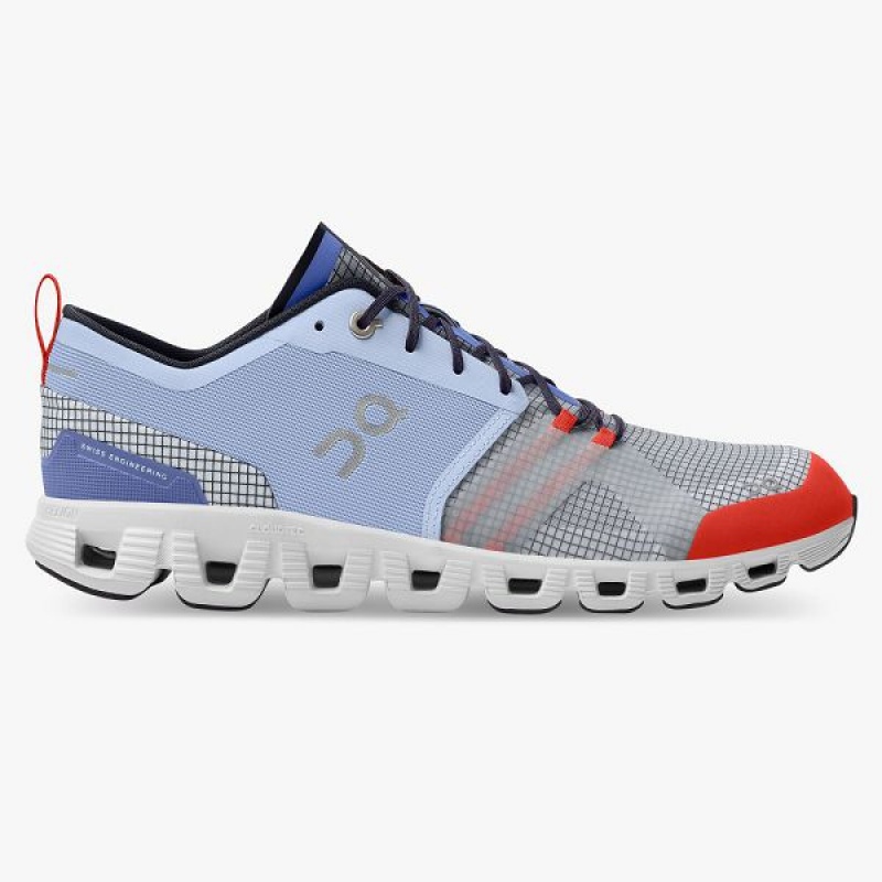 Blue / Orange Men\'s On Running Cloud X Shift Sneakers | 5738902_PH