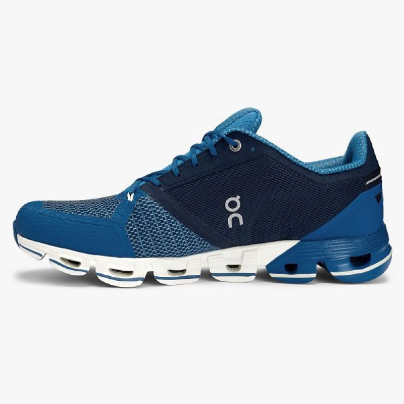 Blue / White Men's On Running Cloudflyer 2 Running Shoes | 476539_PH