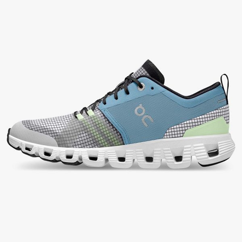 Blue / White Women's On Running Cloud X Shift Sneakers | 4783519_PH