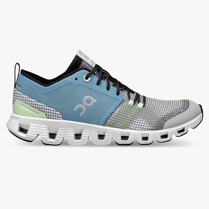 Blue / White Women\'s On Running Cloud X Shift Sneakers | 4783519_PH