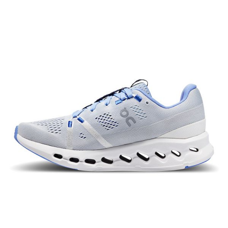 Blue / White Women's On Running Cloudsurfer Road Running Shoes | 2156374_PH