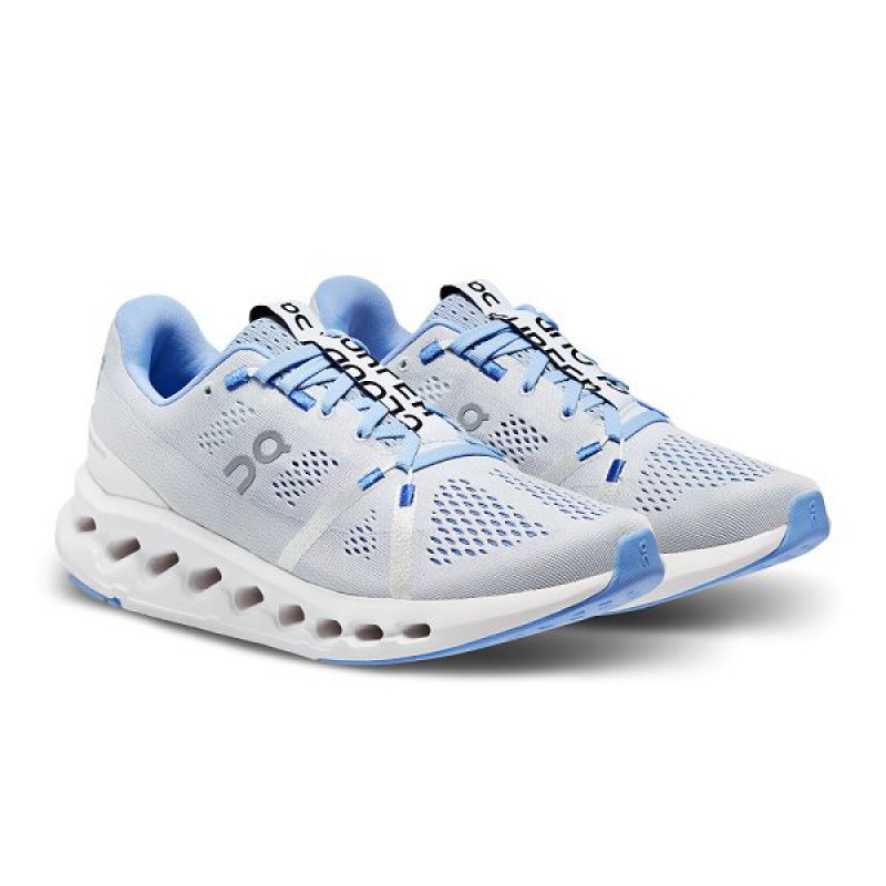 Blue / White Women's On Running Cloudsurfer Road Running Shoes | 2156374_PH