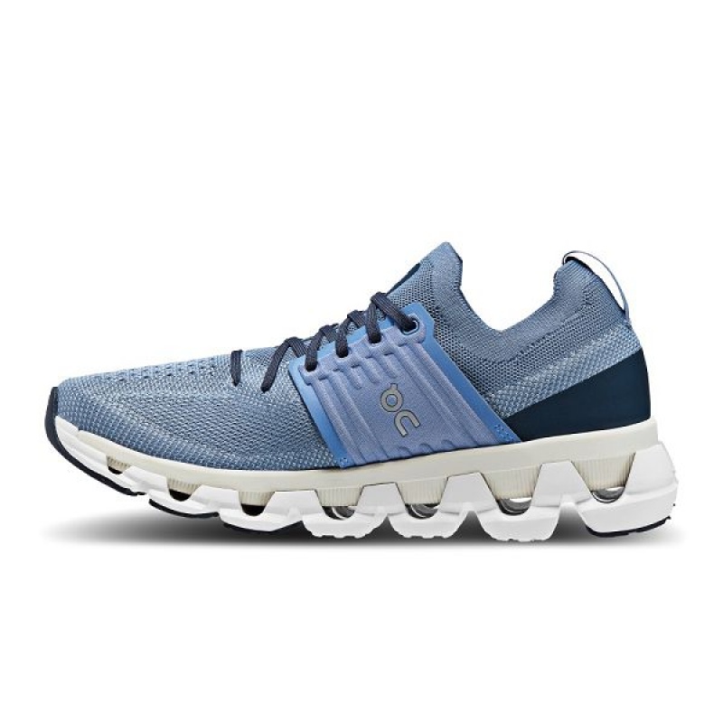 Blue / White Women's On Running Cloudswift 3 Road Running Shoes | 6934085_PH