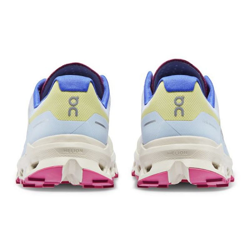 Blue / Yellow Women's On Running Cloudvista Hiking Shoes | 6952301_PH