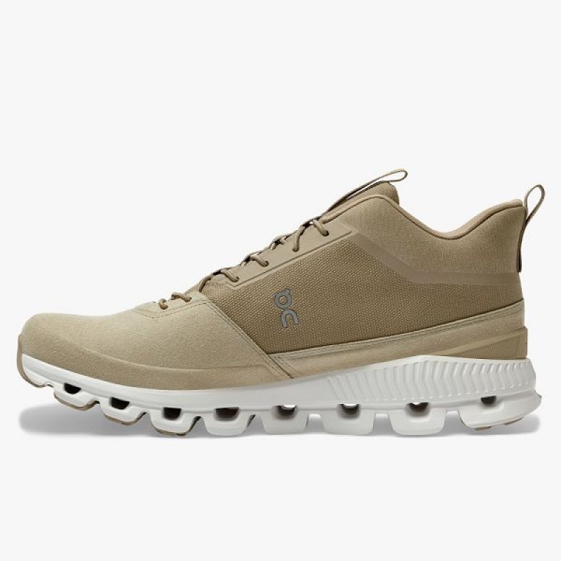 Brown Men's On Running Cloud Hi Sneakers | 4701365_PH