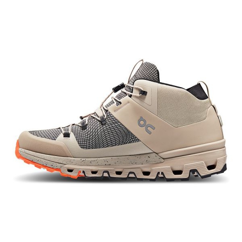 Brown Men's On Running Cloudtrax Sensa Hiking Boots | 7651238_PH