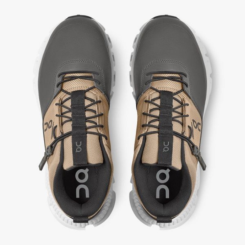 Brown Women's On Running Cloud Hi Waterproof Sneakers | 1492763_PH