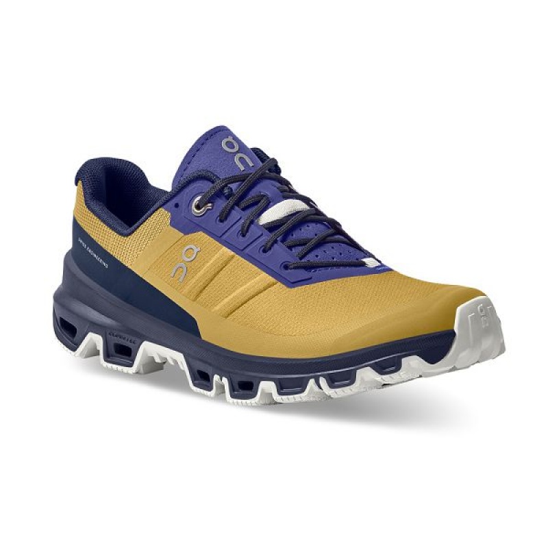 Brown / Blue Women's On Running Cloudventure Hiking Shoes | 746815_PH